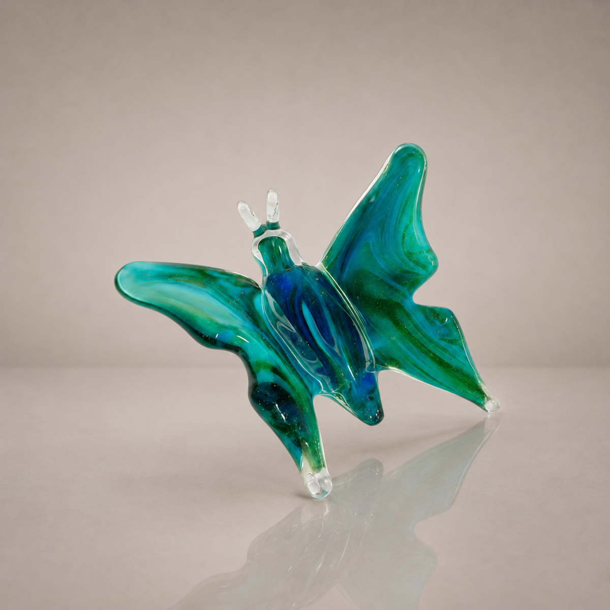 Emerald Drift Butterfly