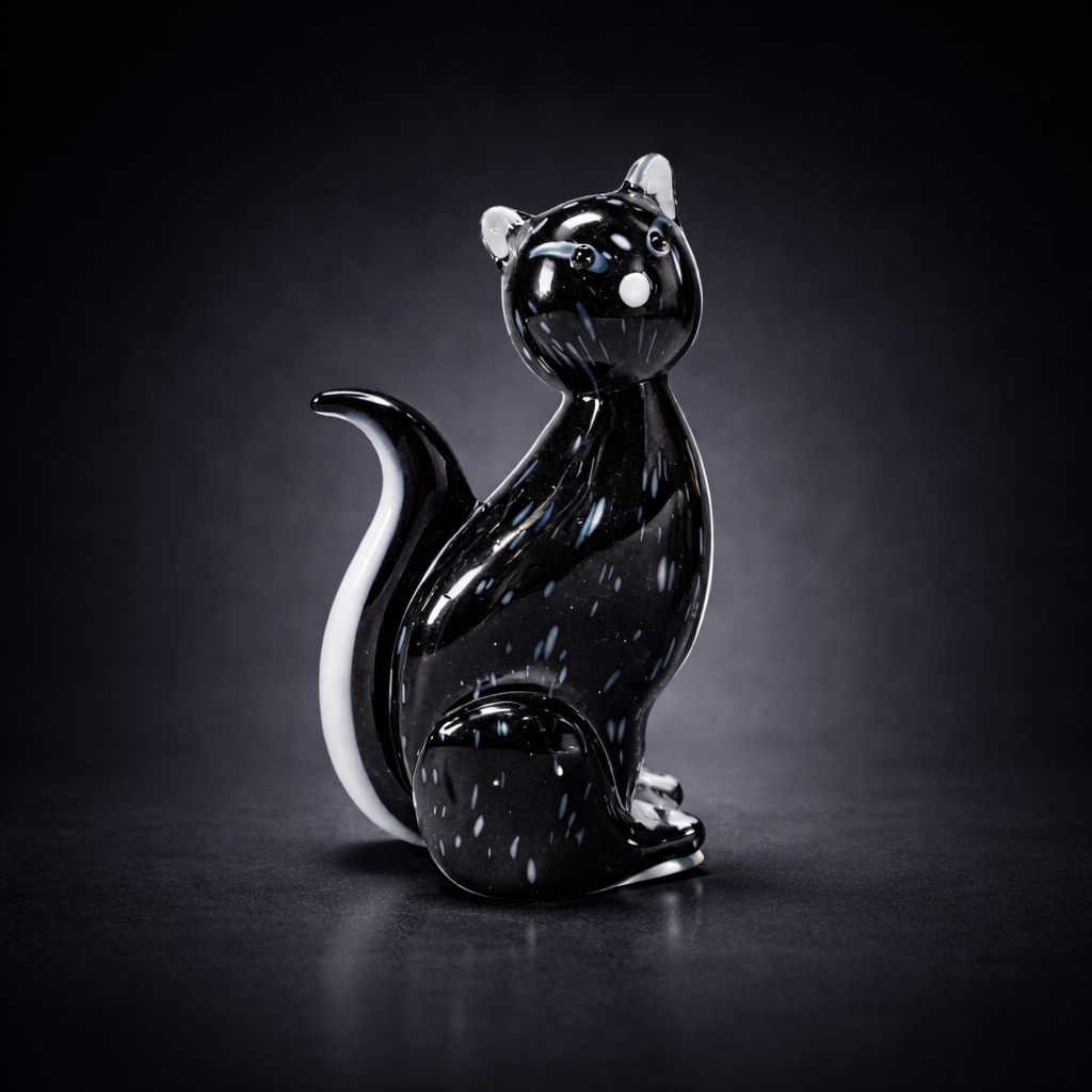 Midnight Snow Cat