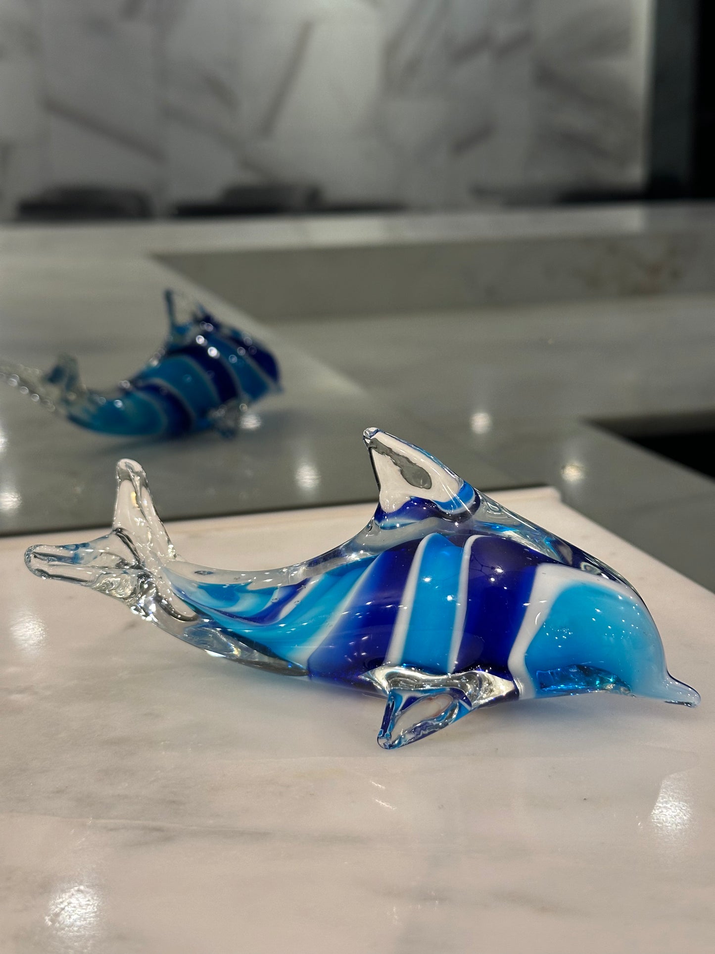 Azure Wave Dolphin