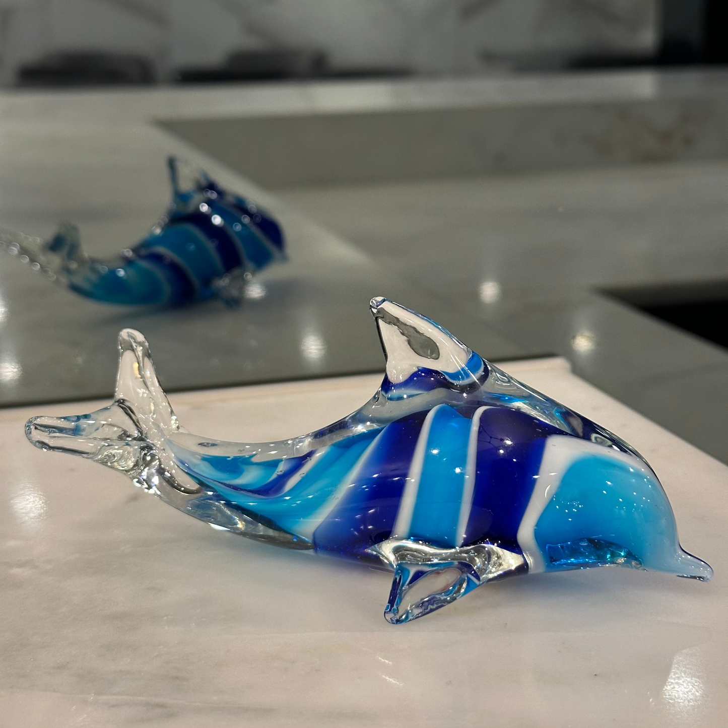 Azure Wave Dolphin