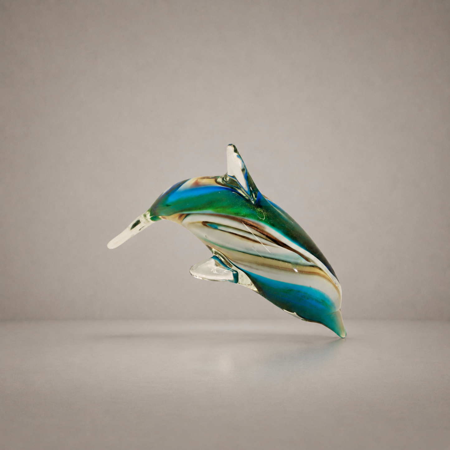 Emerald Sunset Dolphin