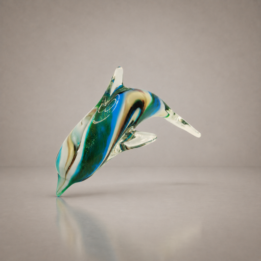 Emerald Sunset Dolphin