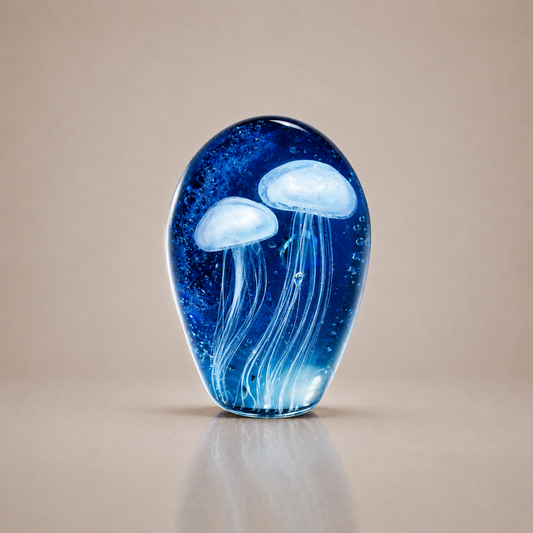 Blue Serenity Jellyfish