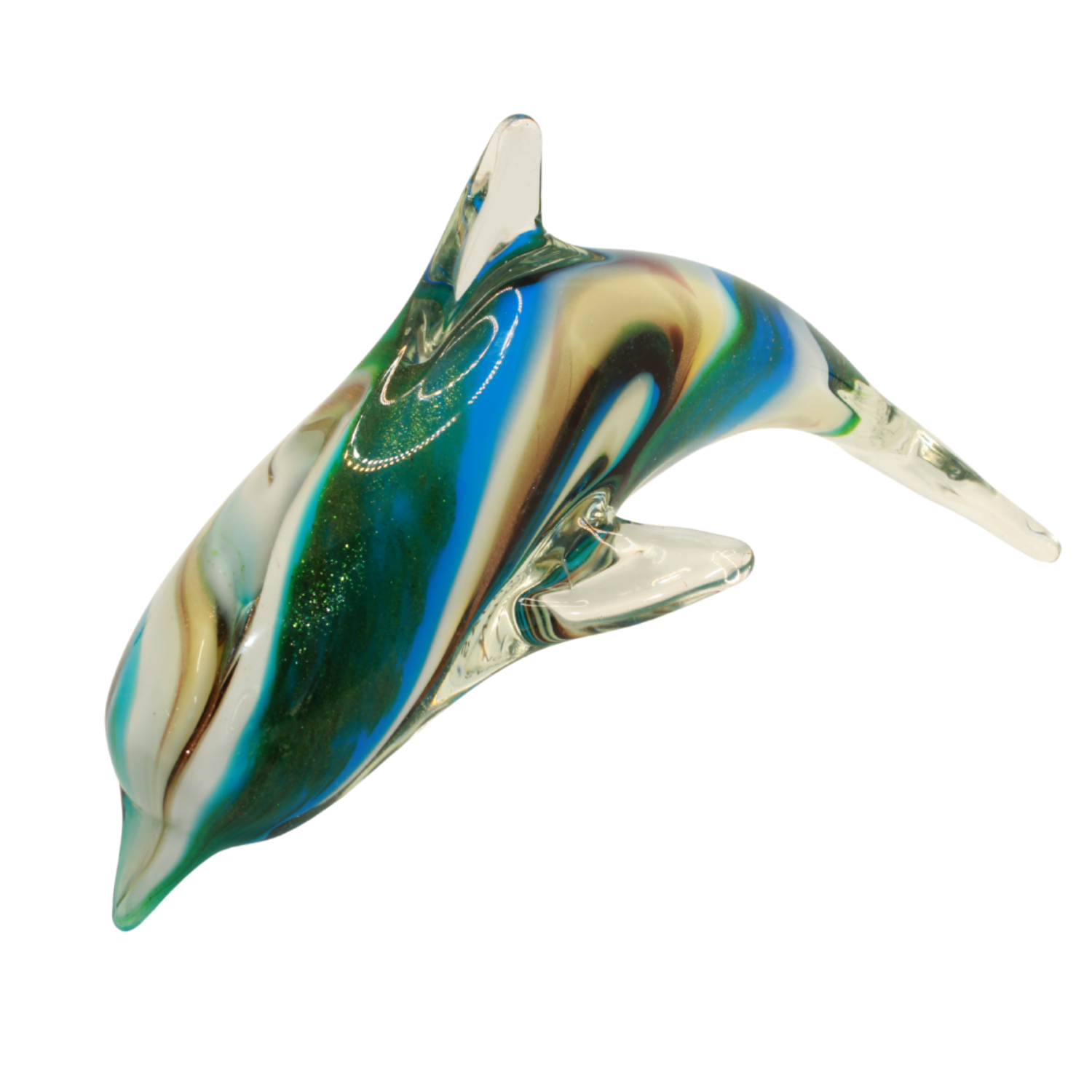 Emerald Sunset Dolphin