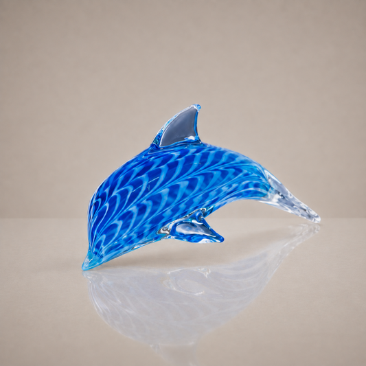 Turquoise Spiral Dolphin