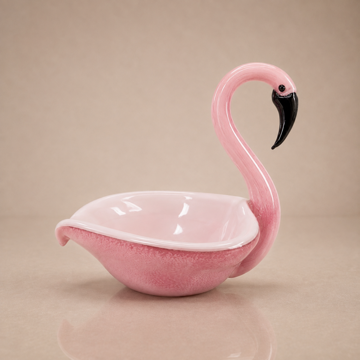 Pink Flamingo Bowl