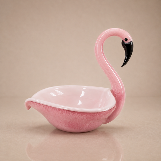 Pink Flamingo Bowl