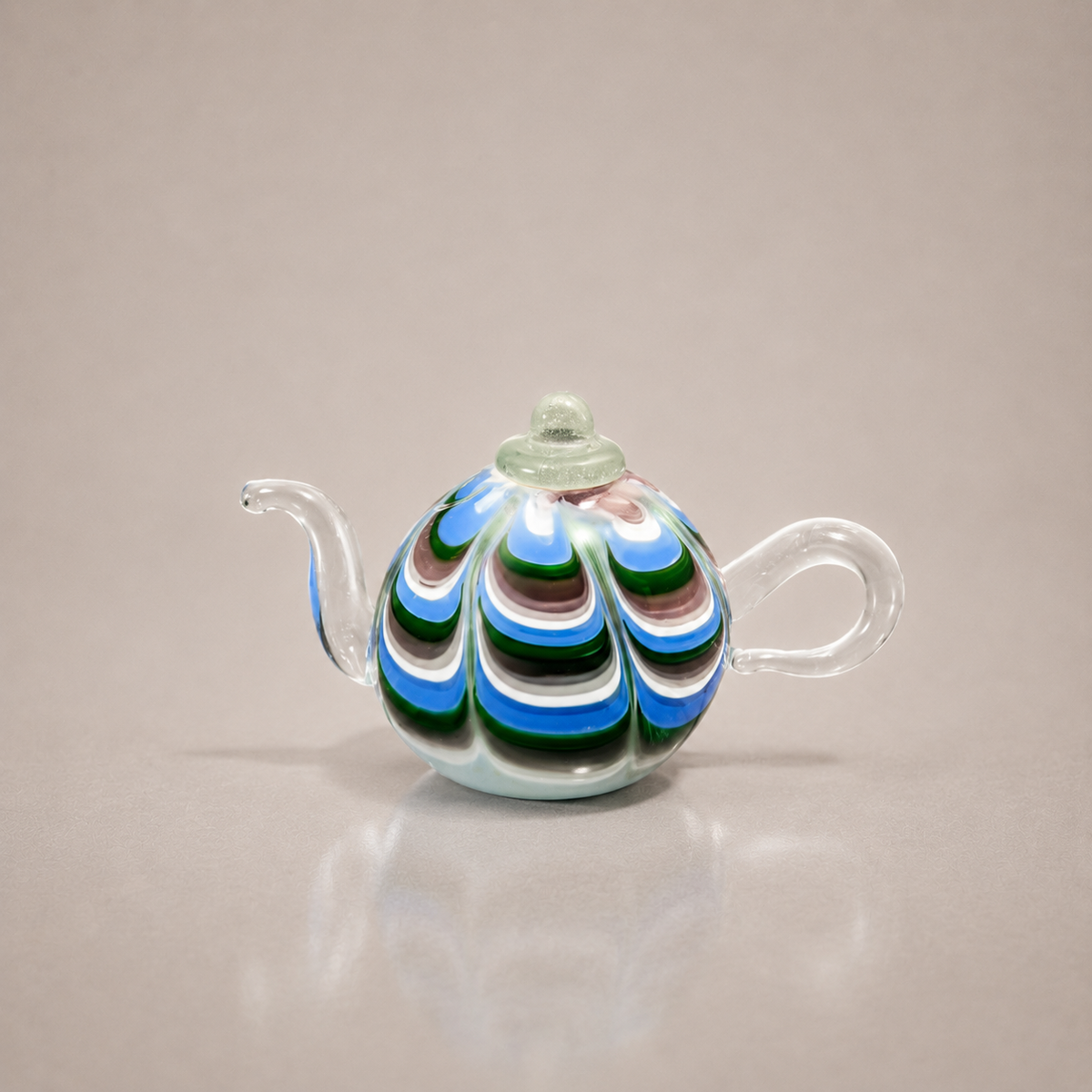 Seafoam Ripple Teapot