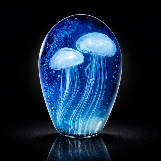 Blue Serenity Jellyfish