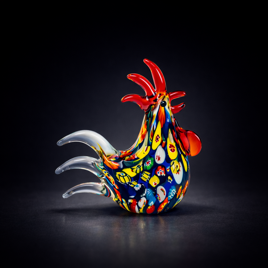 Millefiori Rooster
