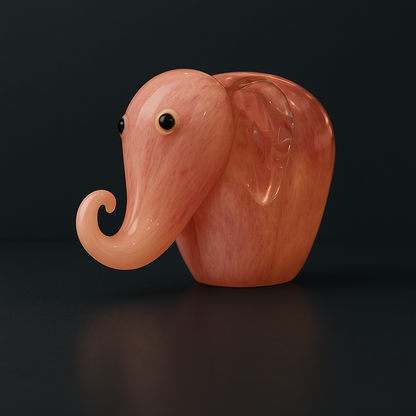 Baby Pink Elephant