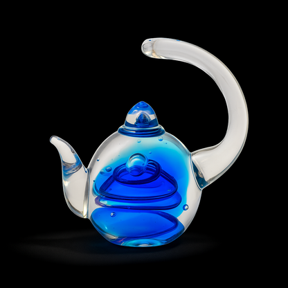 Midnight Bloom Teapot