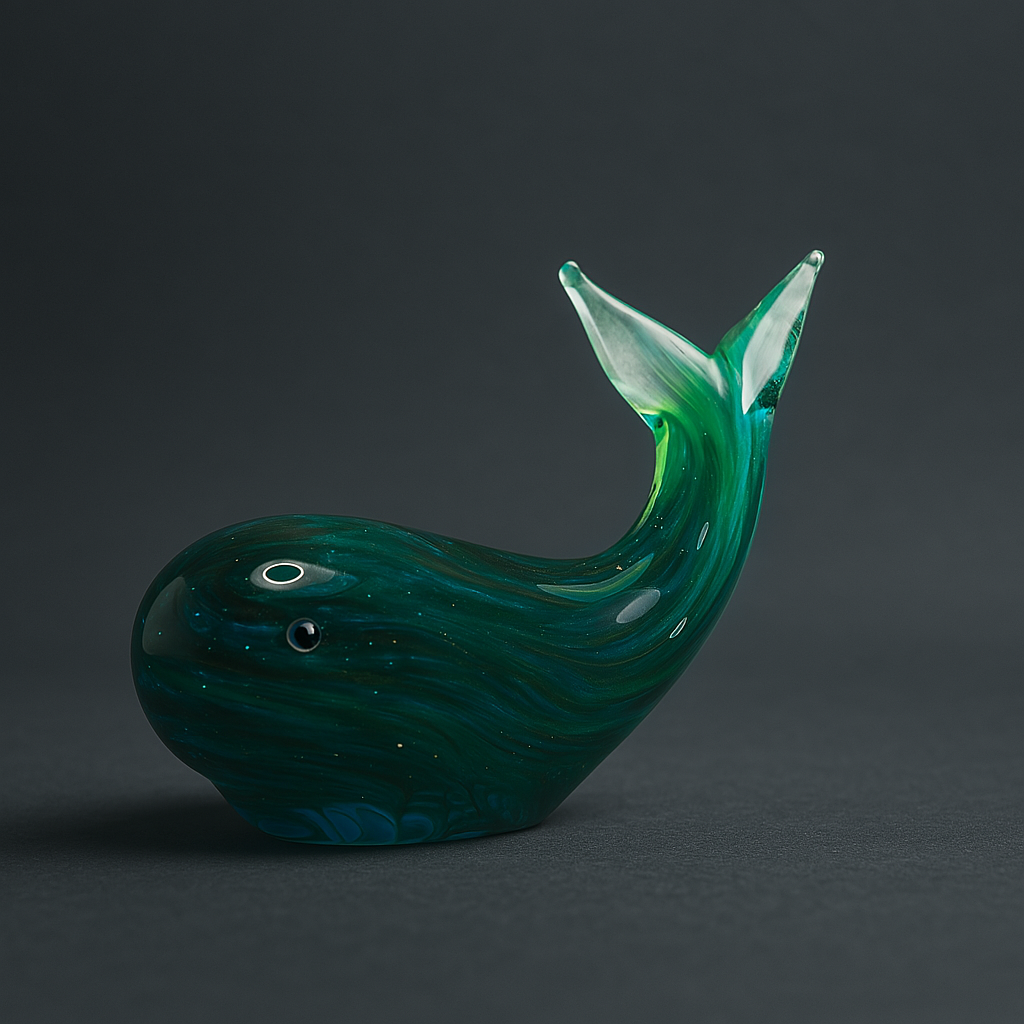 Mystic Emerald Whale