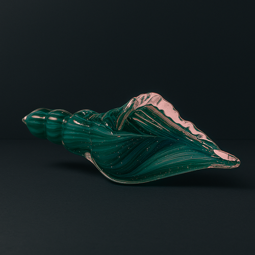 Mini Emerald Conch Shell