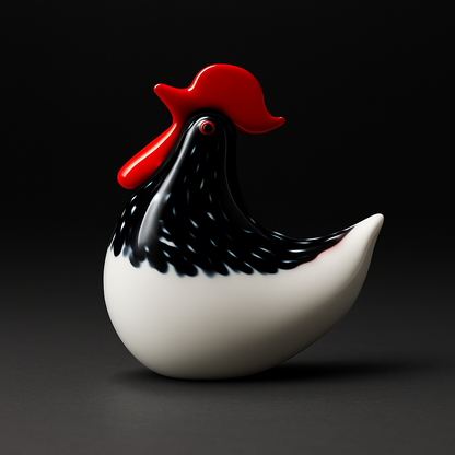 The Rooster of Shimmering Silence