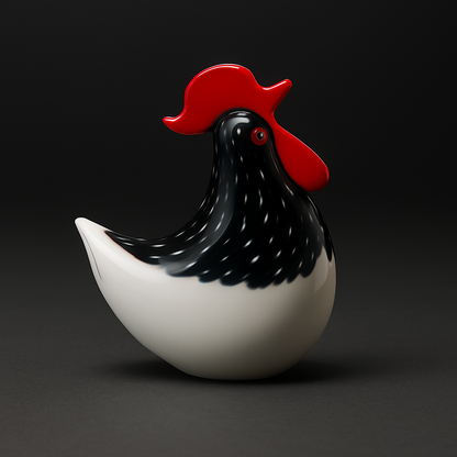 The Rooster of Shimmering Silence