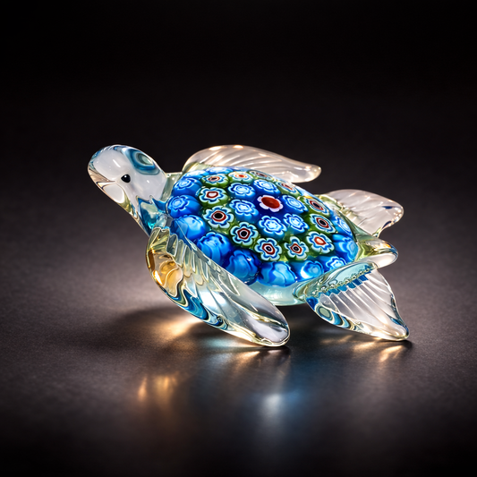 Ocean Mosaic Turtle