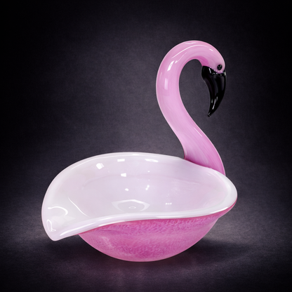 Pink Flamingo Bowl