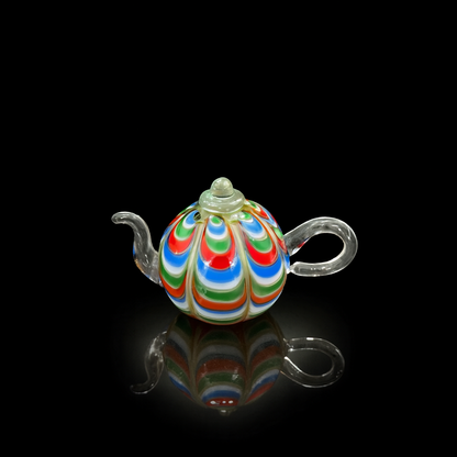 Colorburst Small Artisan Glass Teapot