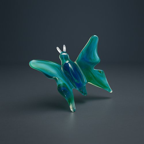 Emerald Drift Butterfly