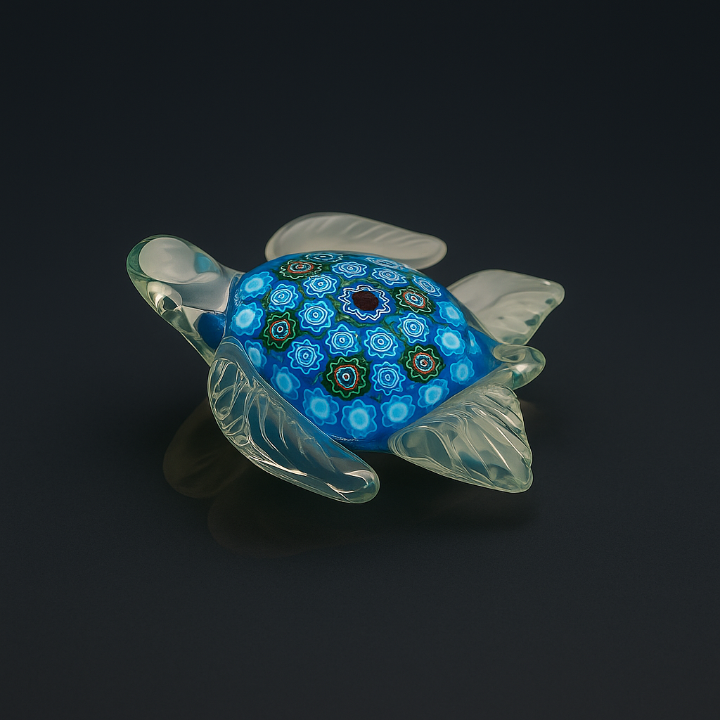 Ocean Mosaic Turtle