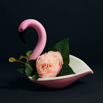 Pink Flamingo Bowl