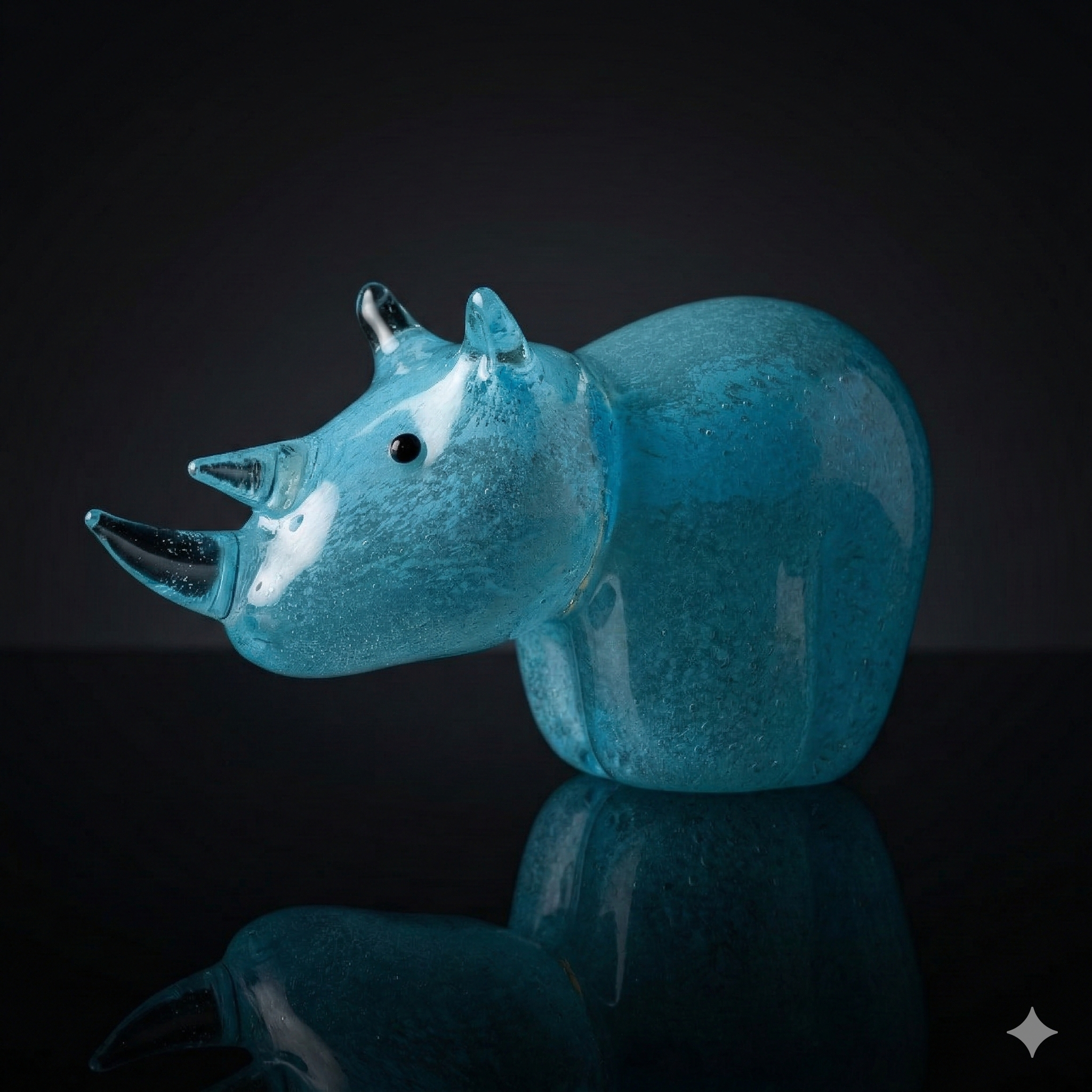 Baby Blue Rhinoceros