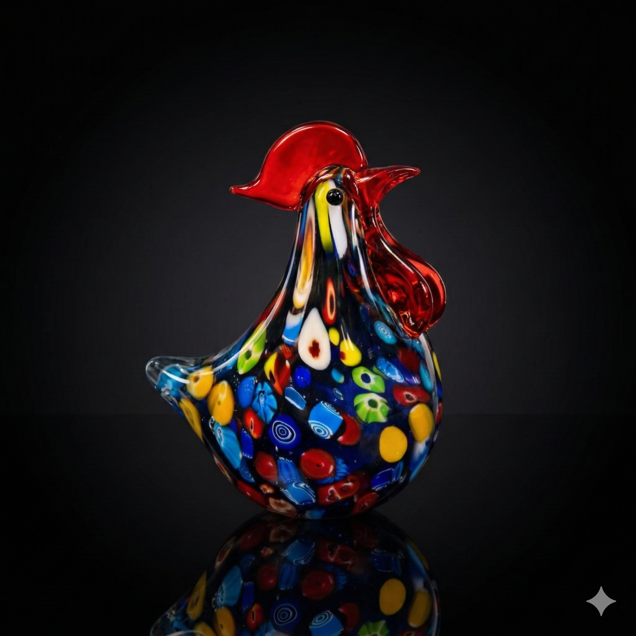 Millefiori Baby Rooster