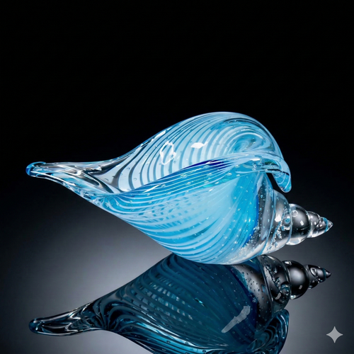 Aqua Seashell