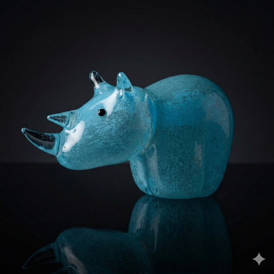 Baby Blue Rhinoceros