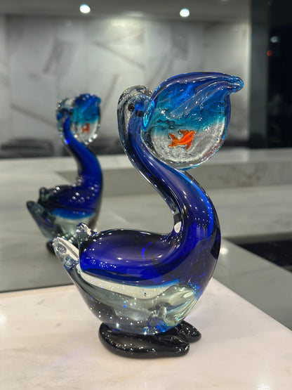 Goldfish and Pelican