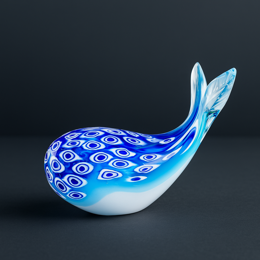 Millefiori Whale