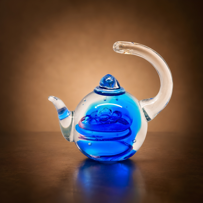 Midnight Bloom Teapot