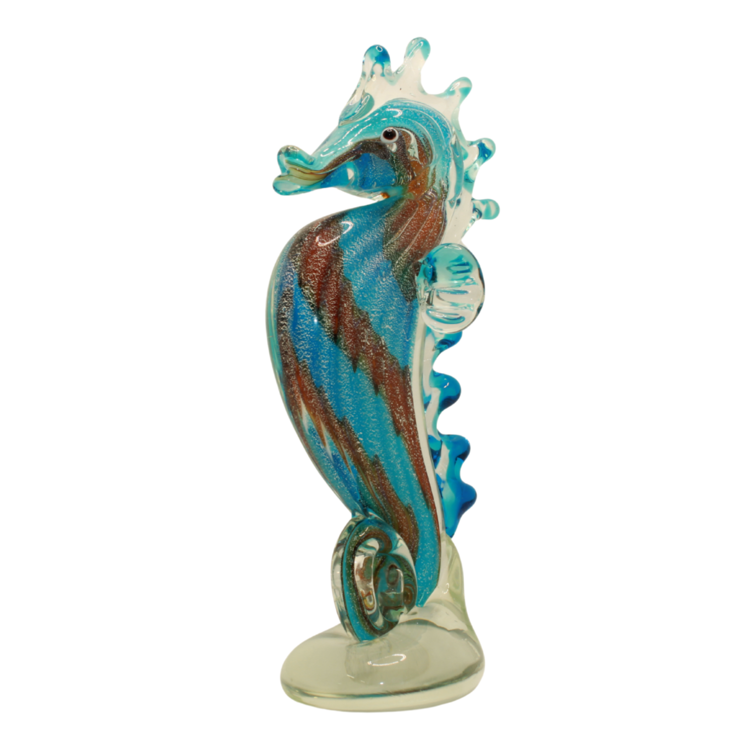 Amber Twirl Seahorse