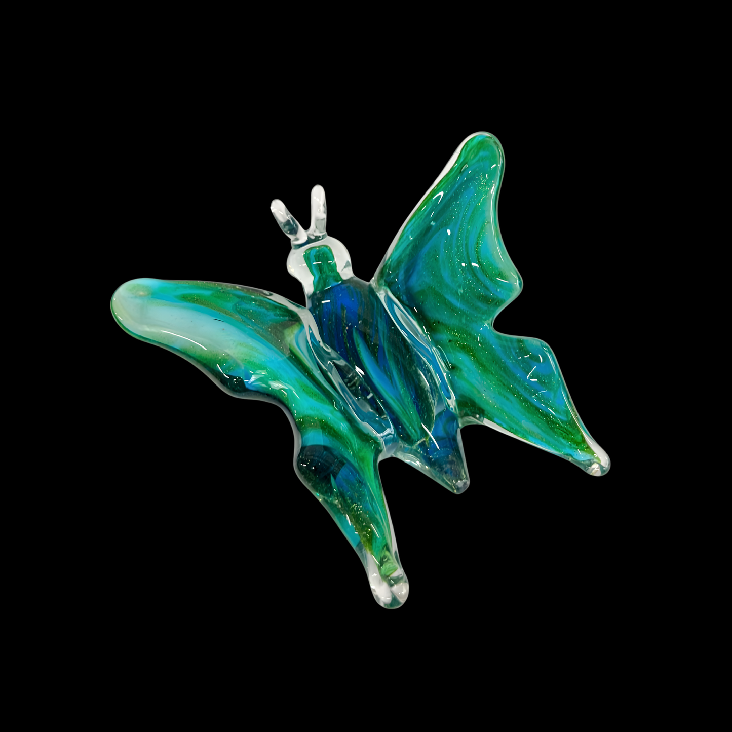 Emerald Drift Butterfly