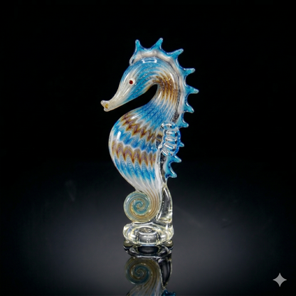 Amber Twirl Seahorse