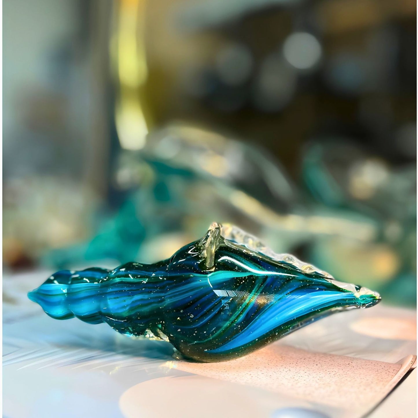 Mini Emerald Conch Seashell