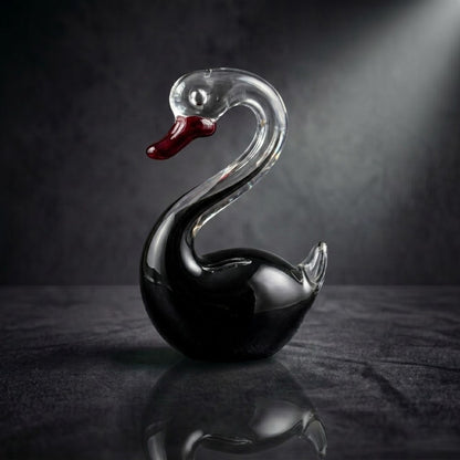 Western Australian Black Swan Artisan Glass Keepsake