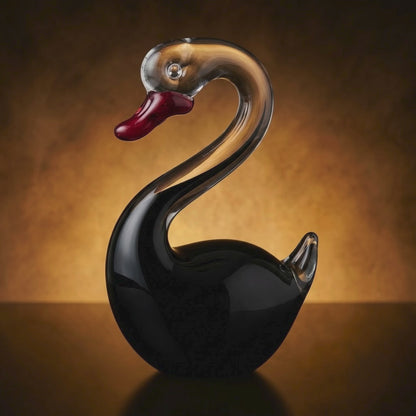 Western Australian Black Swan Artisan Glass Keepsake
