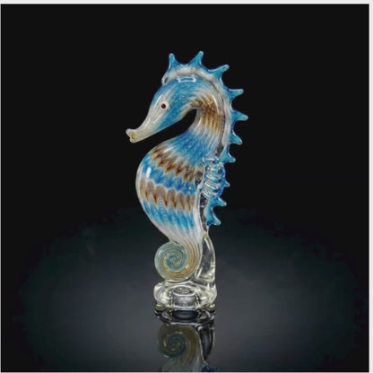 Amber Twirl Seahorse
