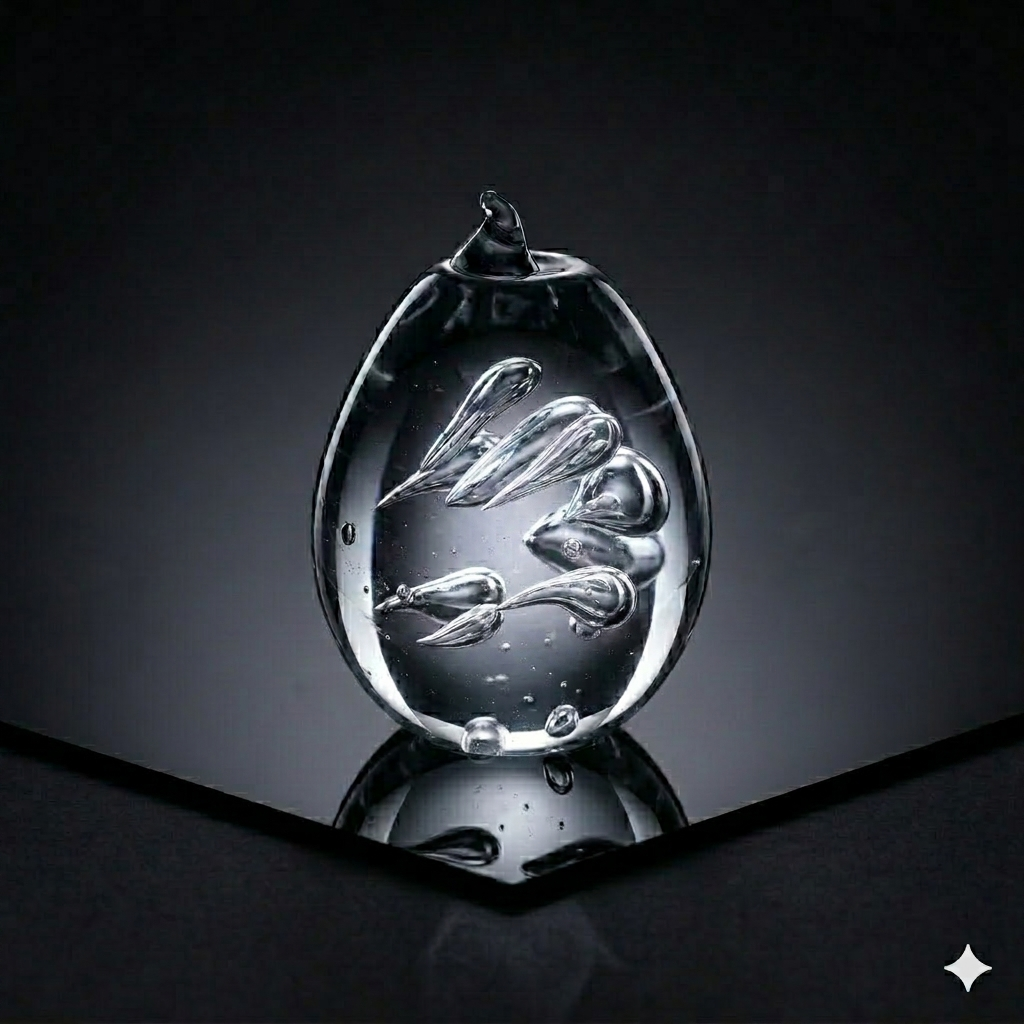 The Crystal Dewdrop –  Trinket Hook & Art Object